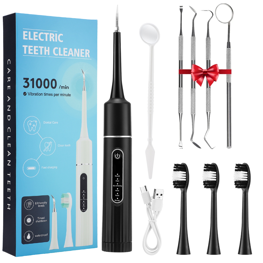 Electric Toothbrush Sonic - Sikat gigi listrik, alat pembersih plak