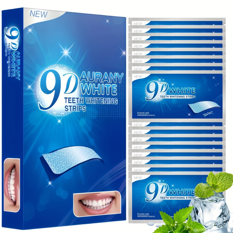 Teeth Whitening Singapore - 21 Pasang Strip Pemutih Gigi Putih