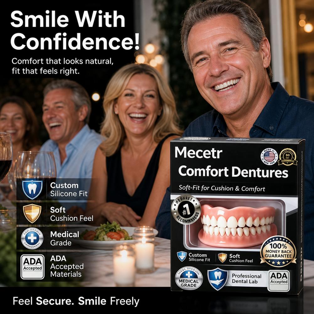 Teeth Whitening Instant - Upgrade Gigi Palsu Silikon Atas &