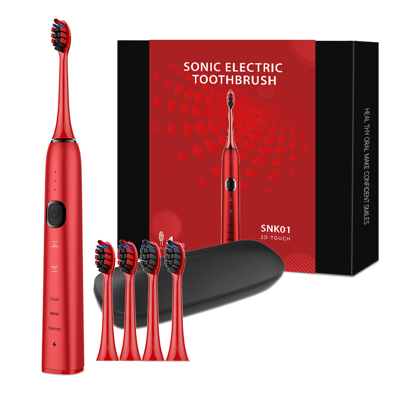 Electric Toothbrush Sonic - Sikat Gigi Elektrik Pintar Bentuk Khusus