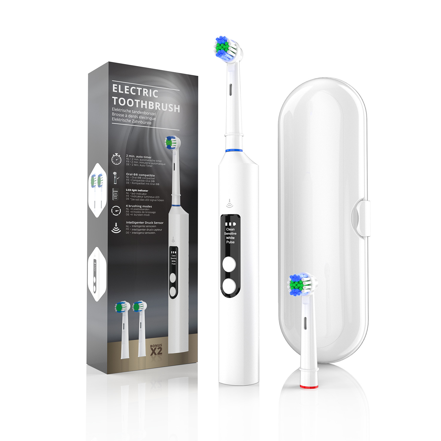 Sikat Gigi Elektrik Pintar Oto - Electric Toothbrush Sonic ulasan dan harga
