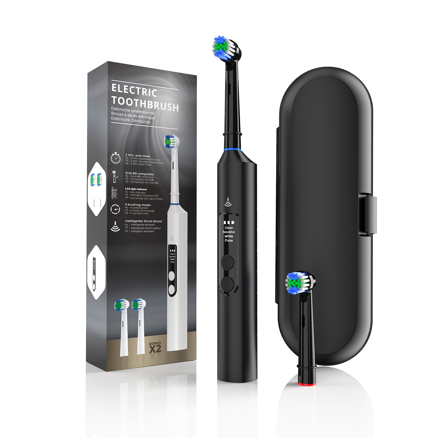 Sikat Gigi Elektrik Pintar Oto - Electric Toothbrush Sonic ulasan dan harga