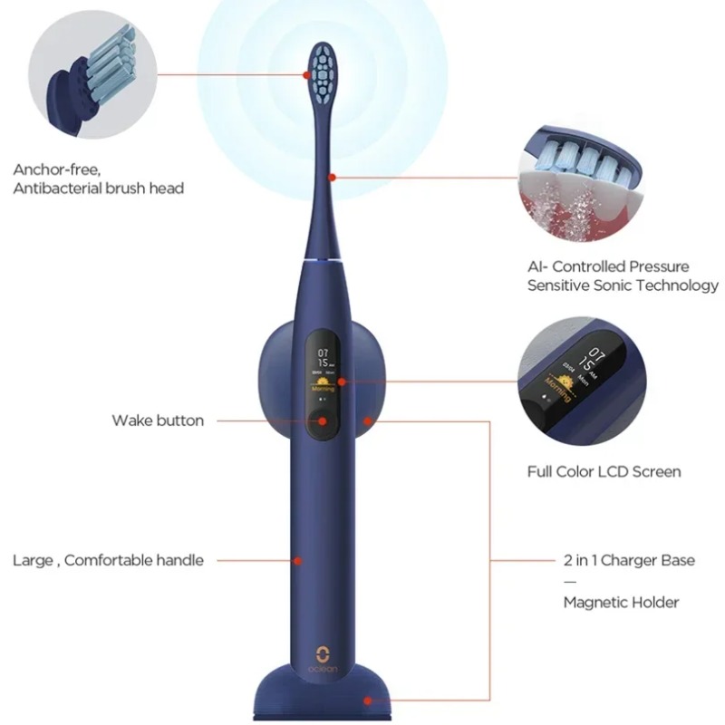 Oclean X Pro Sonic Sikat Gigi  - Electric Toothbrush Sonic ulasan dan harga