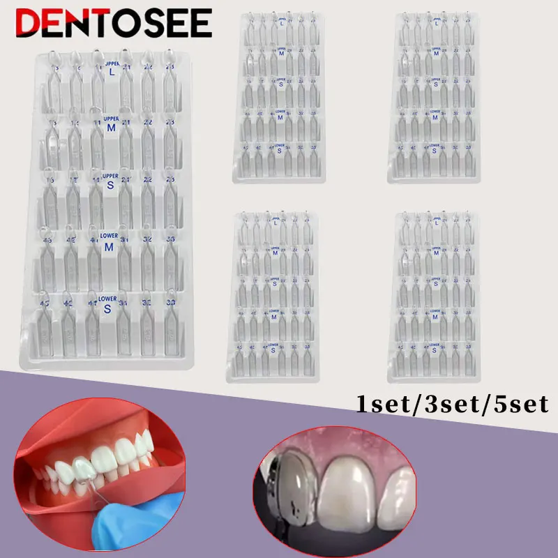 1Set/3Set/5Set Cetakan Veneer  - Teeth Whitening Moulds ulasan dan harga