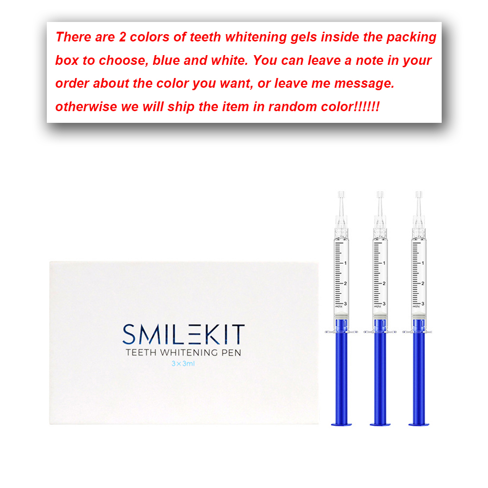 Gel pemutih gigi dengan kotak  - Teeth Whitening Singapore ulasan dan harga