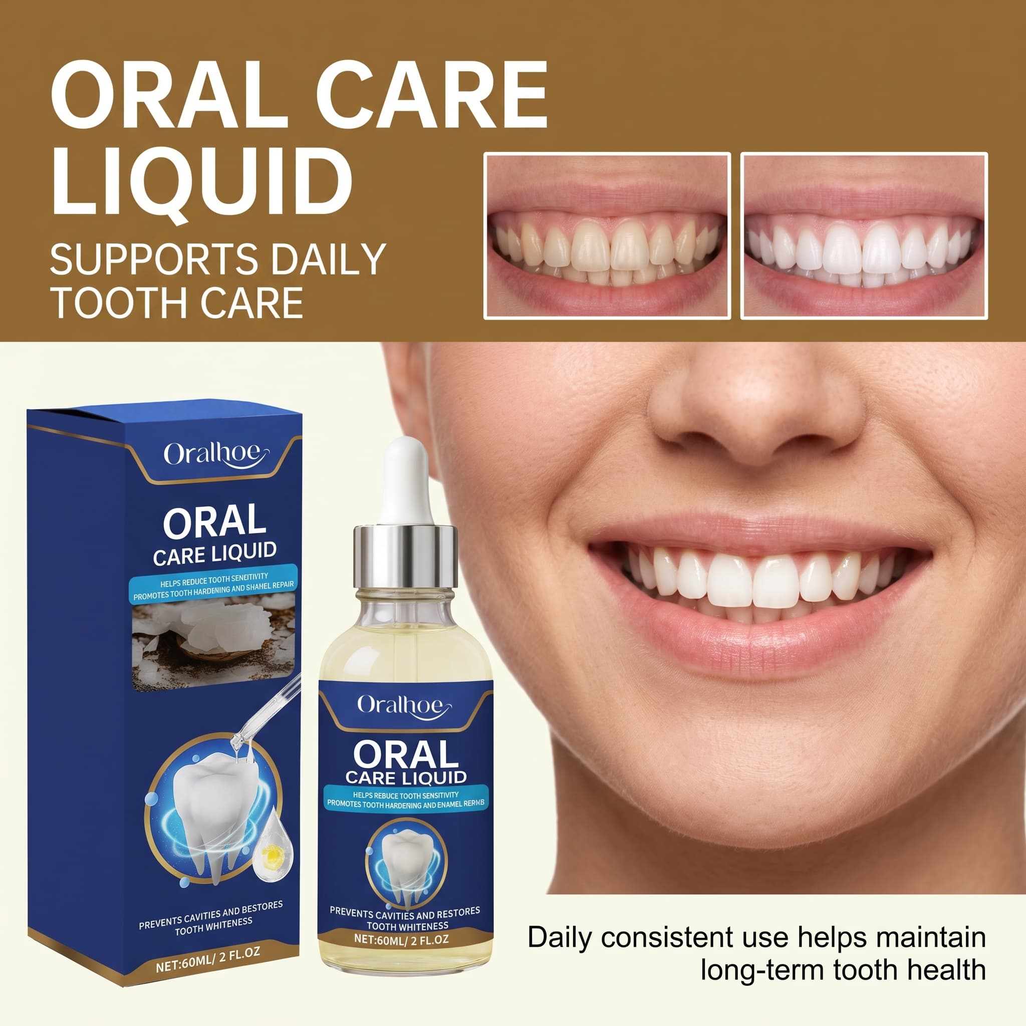 Serum Perawatan Perbaikan Gusi - Enamel Repair Serum ulasan dan harga