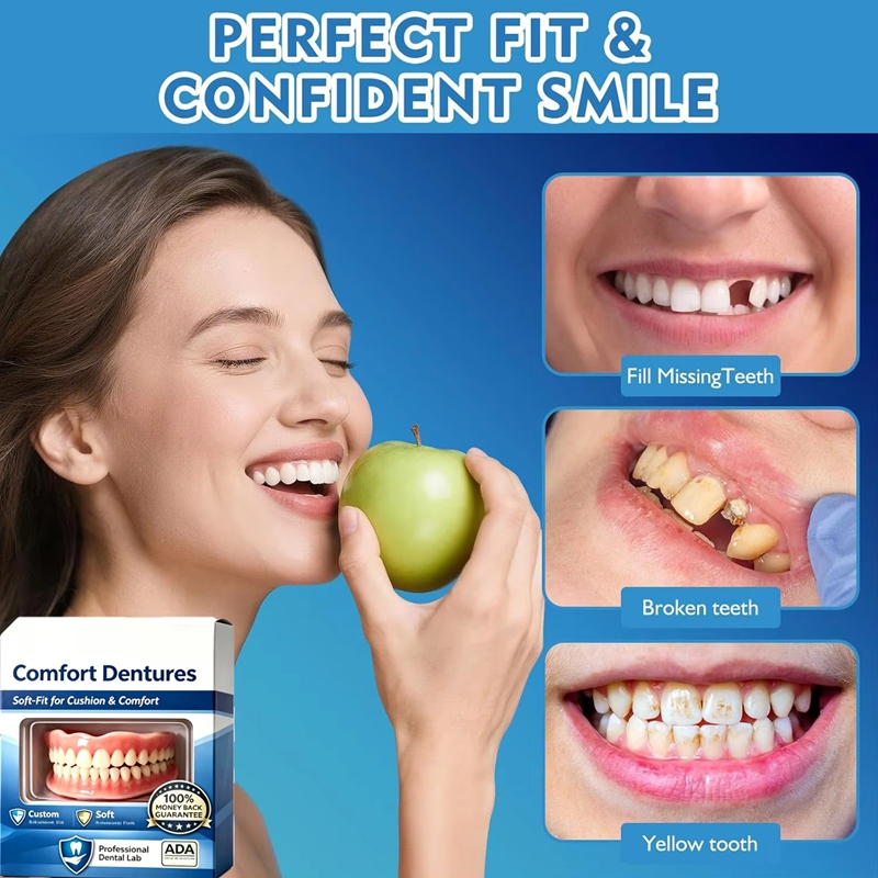 Gigi Palsu Silikon Lengkap Ata - Teeth Whitening Instant ulasan dan harga