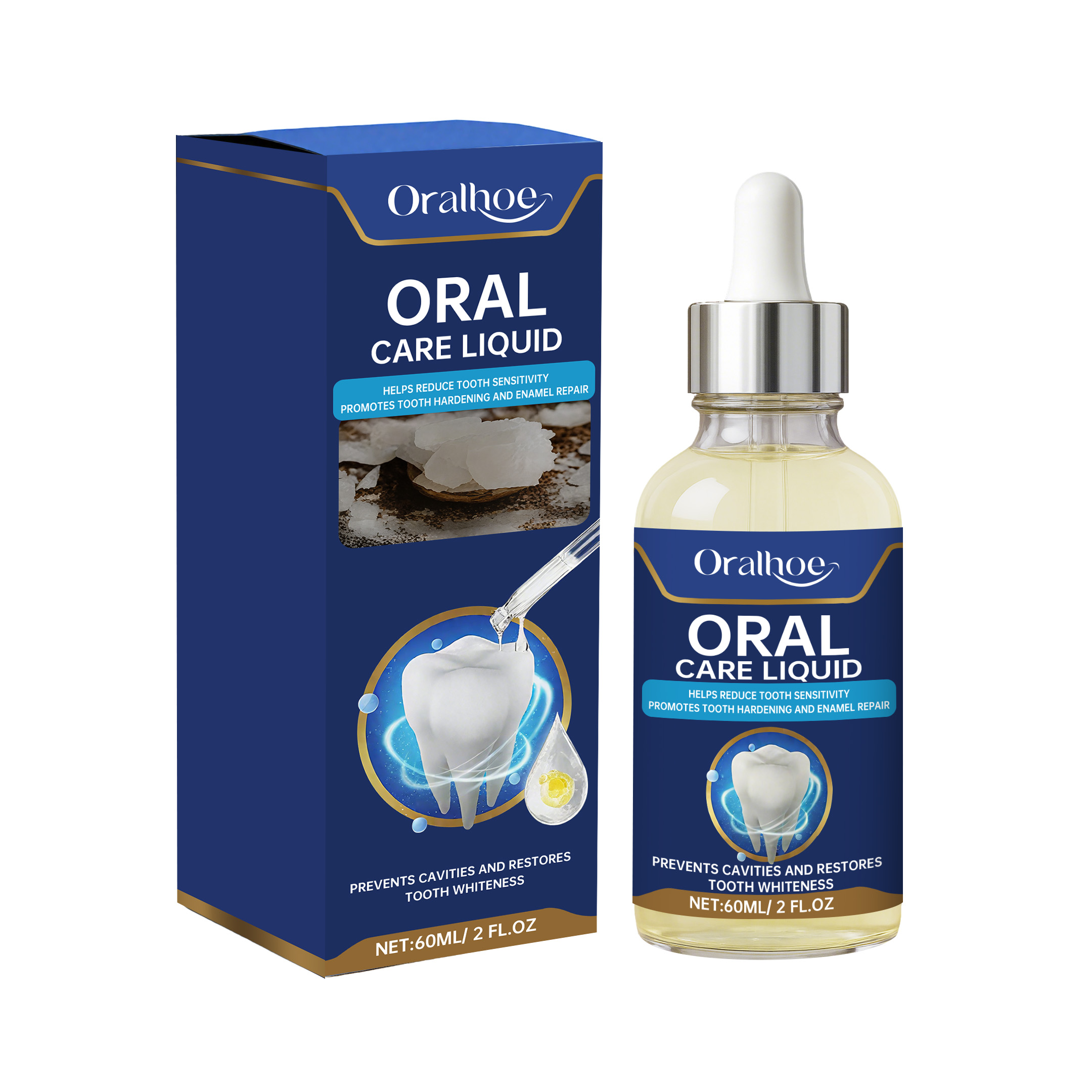 Esensi Pemutih Gigi Menghilang - Enamel Repair Serum ulasan dan harga