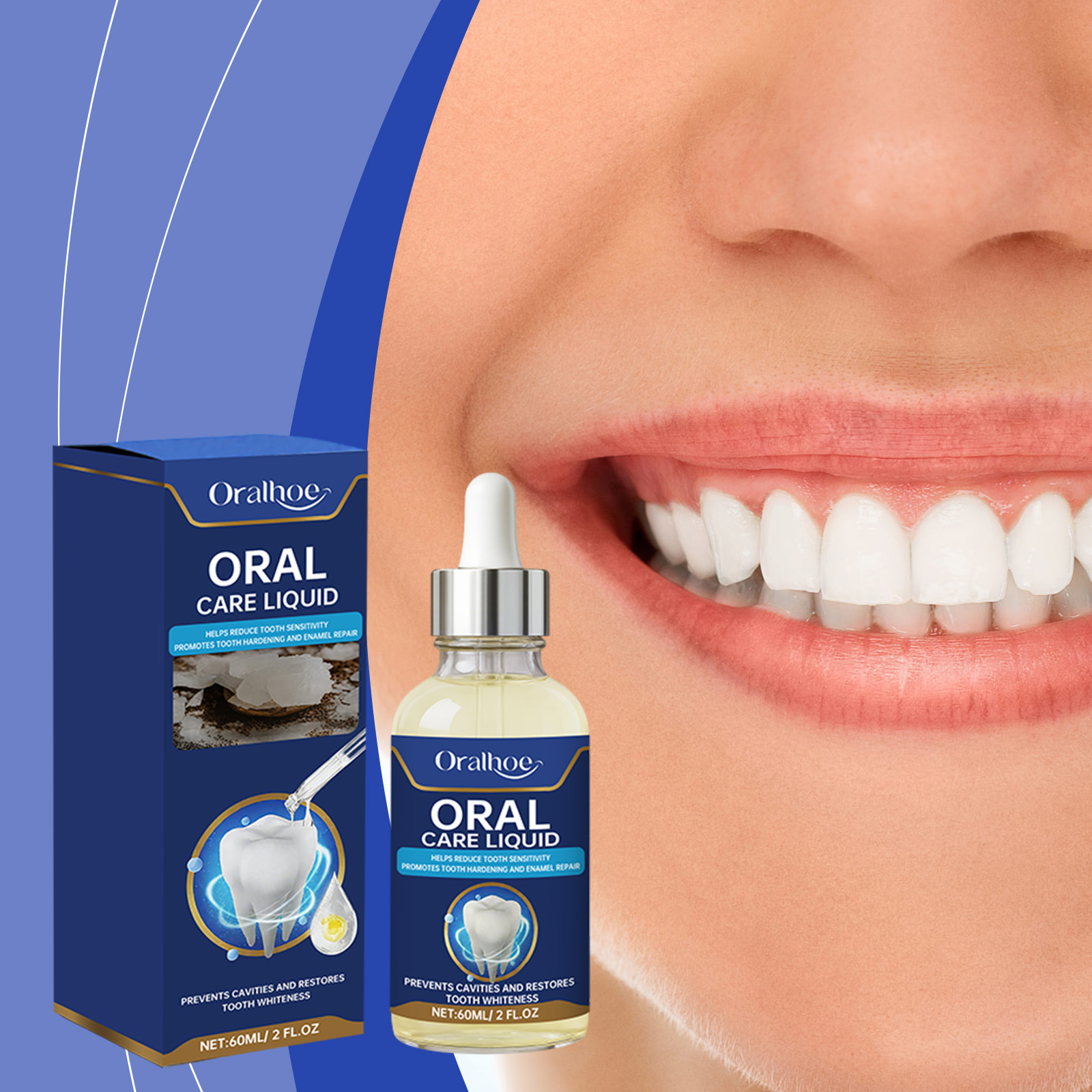 Esensi Pemutih Gigi Menghilang - Enamel Repair Serum ulasan dan harga