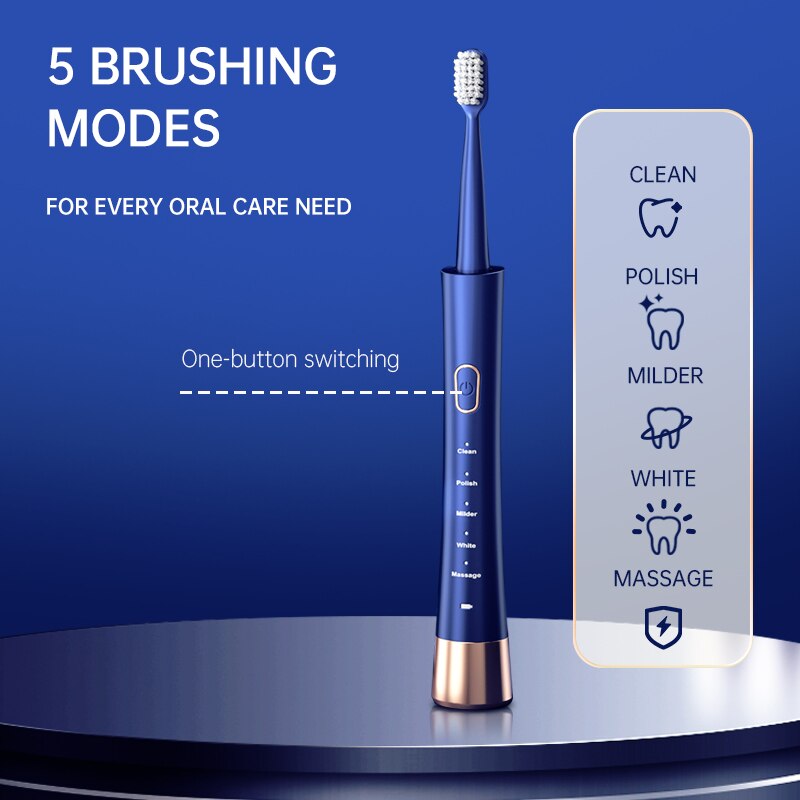 Jianpai sikat gigi listrik pri - Electric Toothbrush Sonic ulasan dan harga