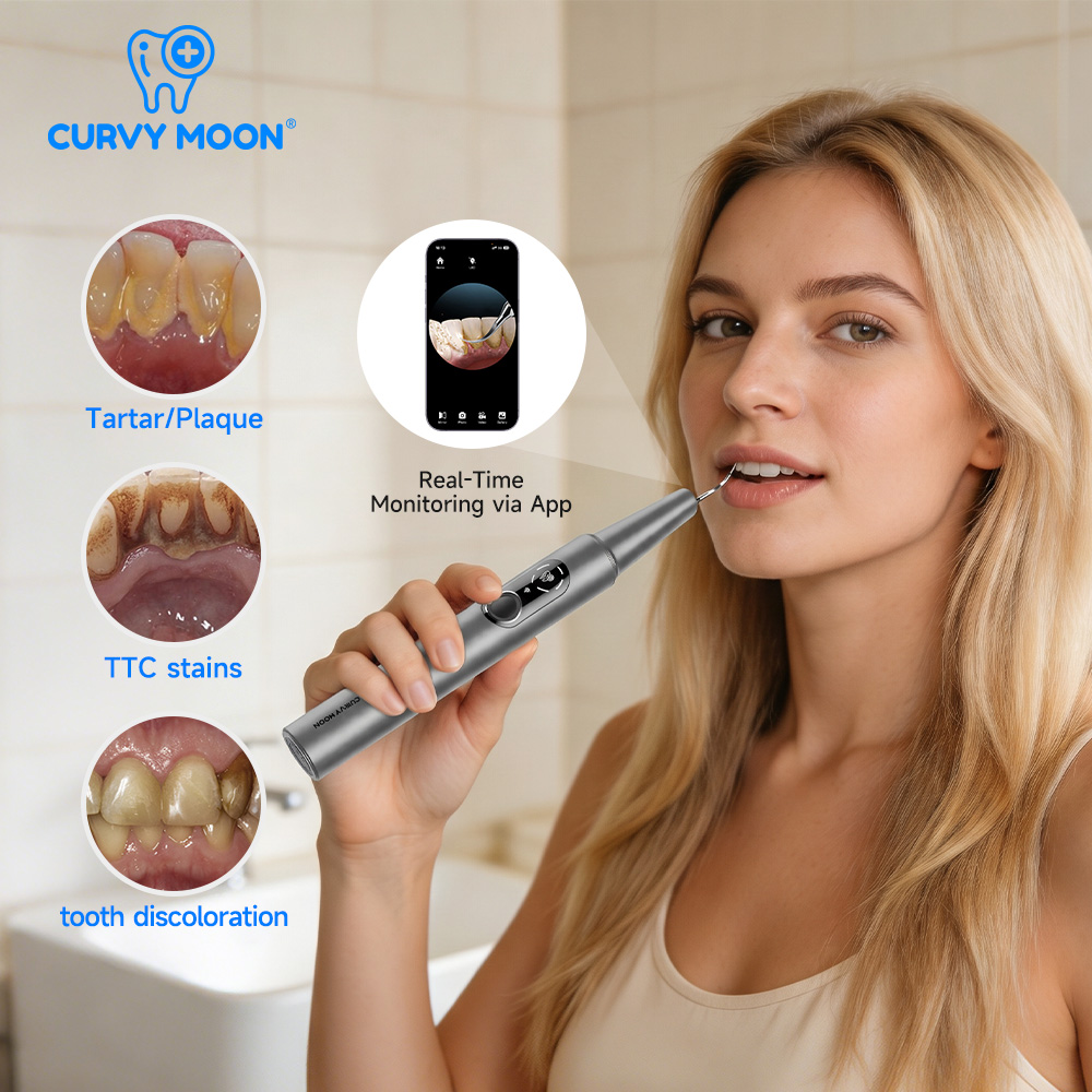 CURVY MOON Pembersih Gigi Ultr - Teeth Whitening And Stain Removal ulasan dan harga