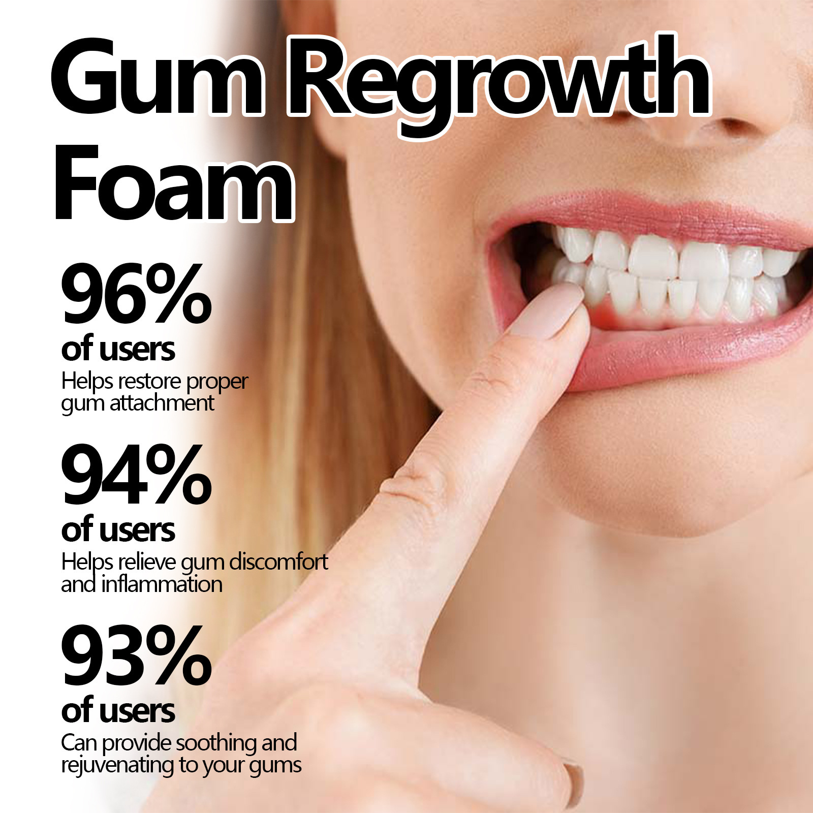 Pasta Gigi Busa Perbaikan Gusi - Teeth Whitening Foam ulasan dan harga