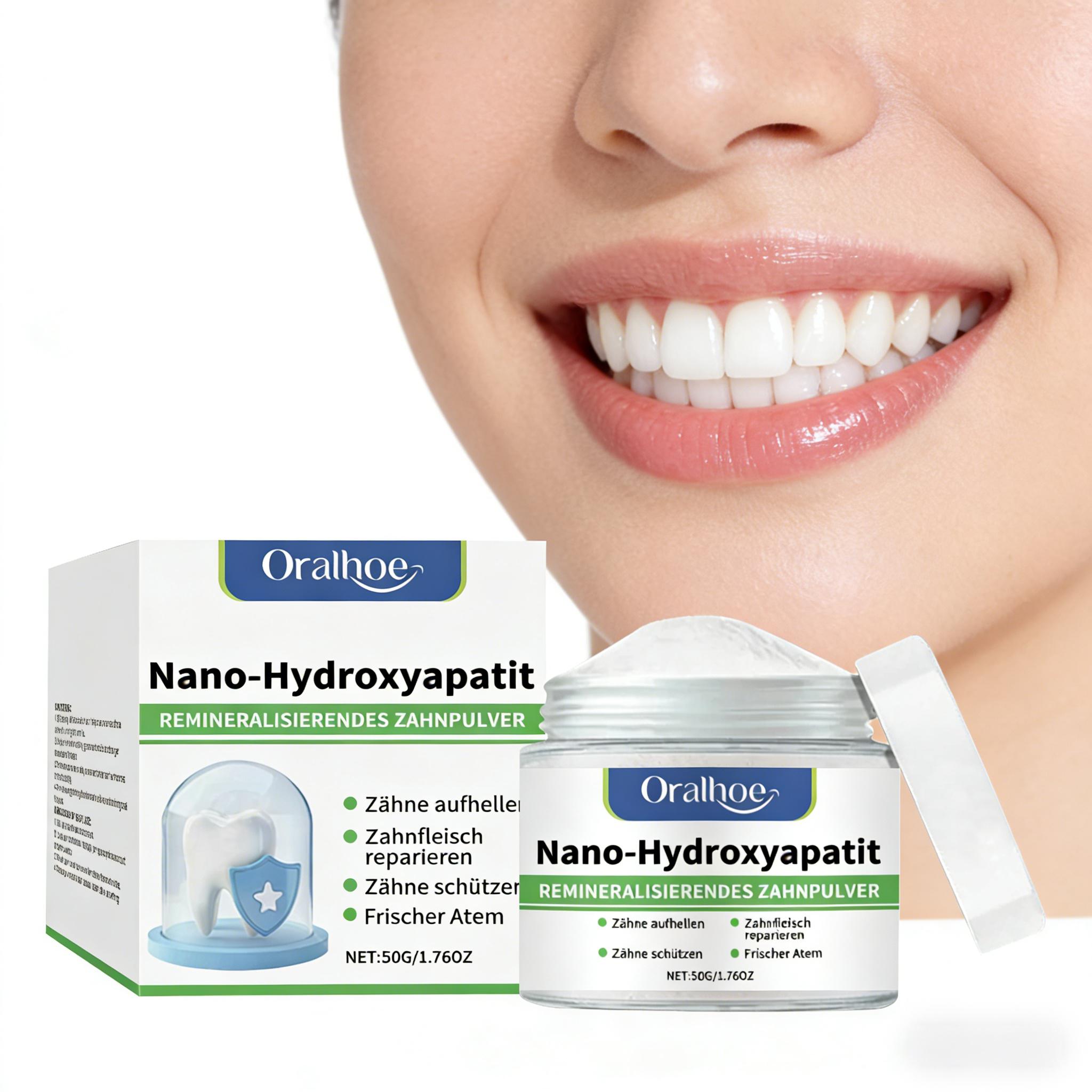 Bubuk Pemutih Gigi Oralhoe Pem - Teeth Whitening Instant ulasan dan harga