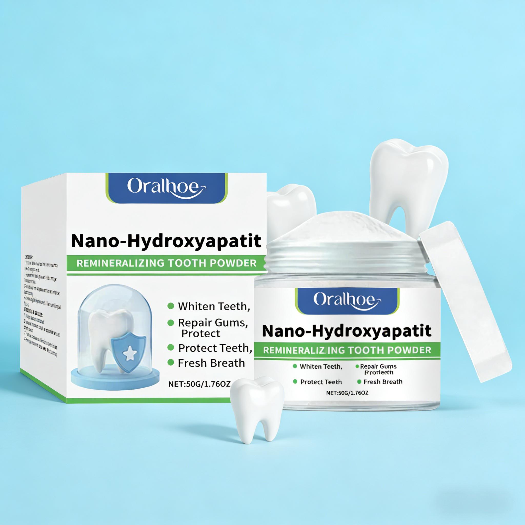 Bubuk Pemutih Gigi Oralhoe Pem - Teeth Whitening Instant ulasan dan harga
