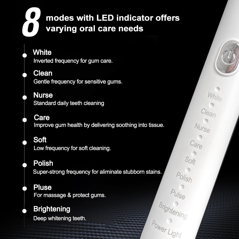 Set Sikat Gigi Elektrik, Sikat - Electric Toothbrush Sonic ulasan dan harga
