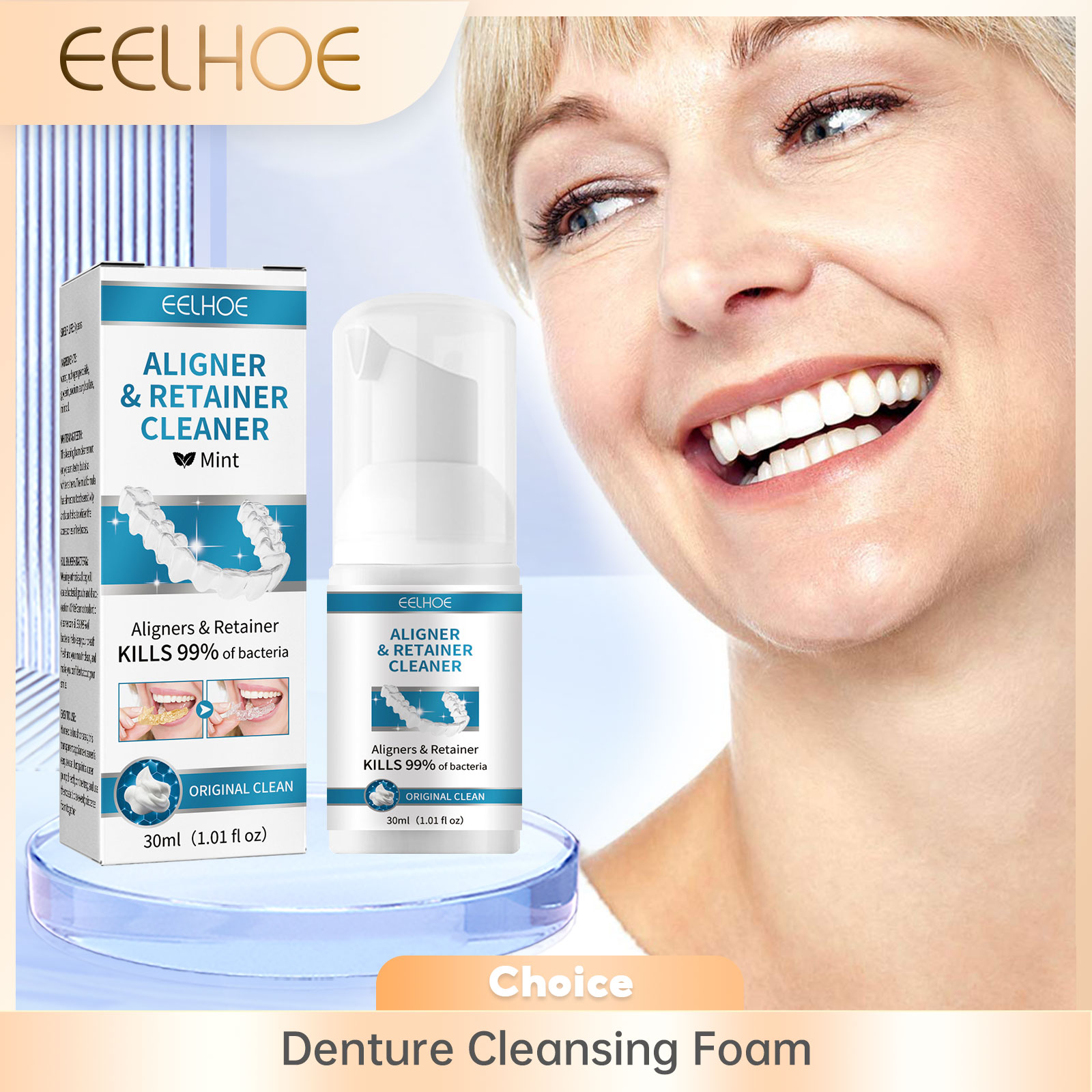 Penyelaras pembersih gigi pals - Teeth Whitening Foam ulasan dan harga
