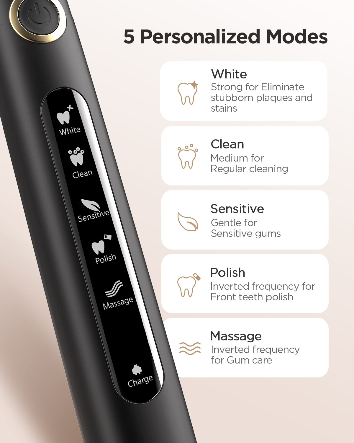 Fairywill sikat gigi elektrik  - Electric Toothbrush Sonic ulasan dan harga