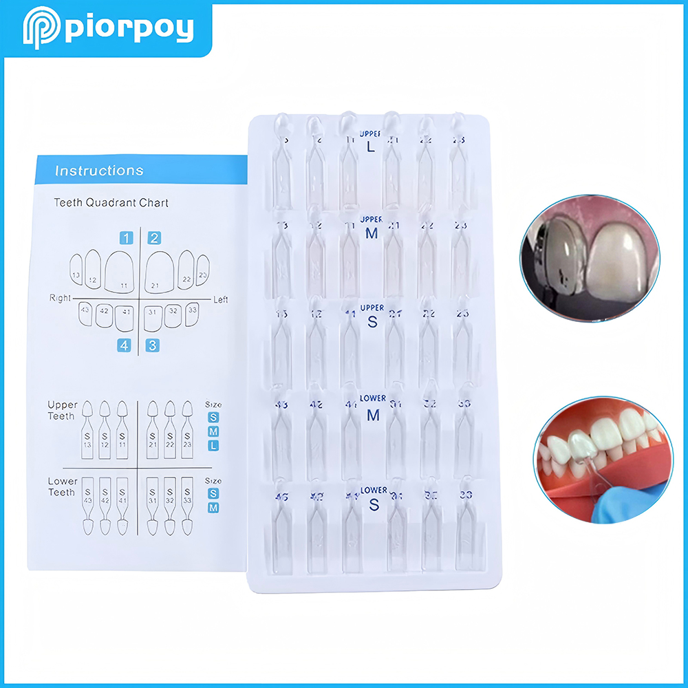 PIORPOY Cetakan Veneer Resin K - Teeth Whitening Moulds ulasan dan harga
