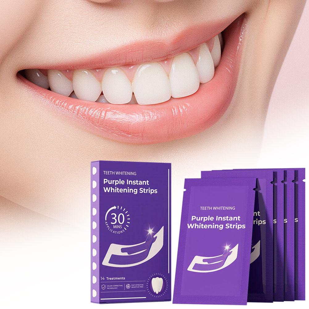 14/28/42 Buah V34 Strip Pemuti - Teeth Whitening Kit At Home ulasan dan harga