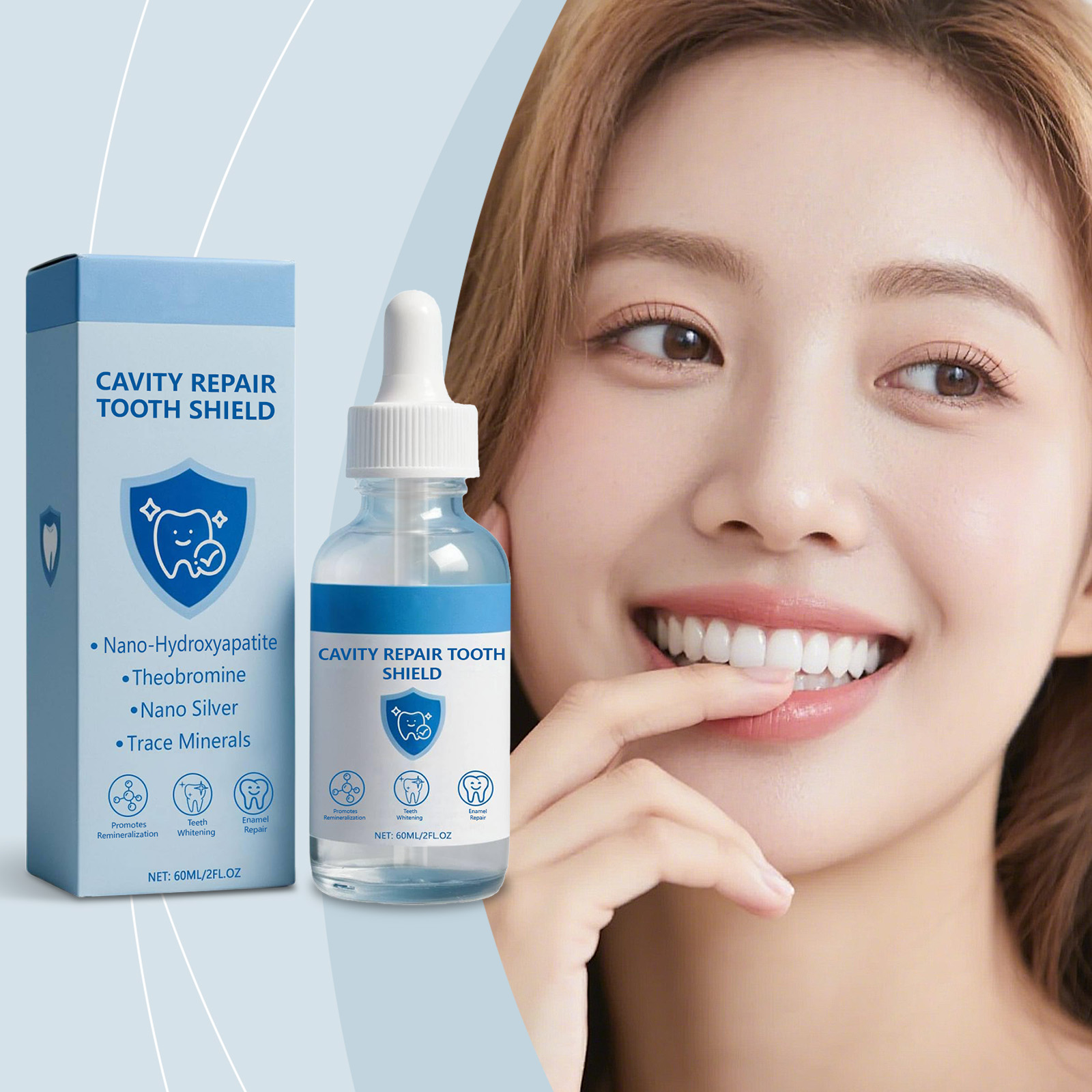 60ml Pemoles Pemutih Gigi Perb - Teeth Whitening And Stain Removal ulasan dan harga