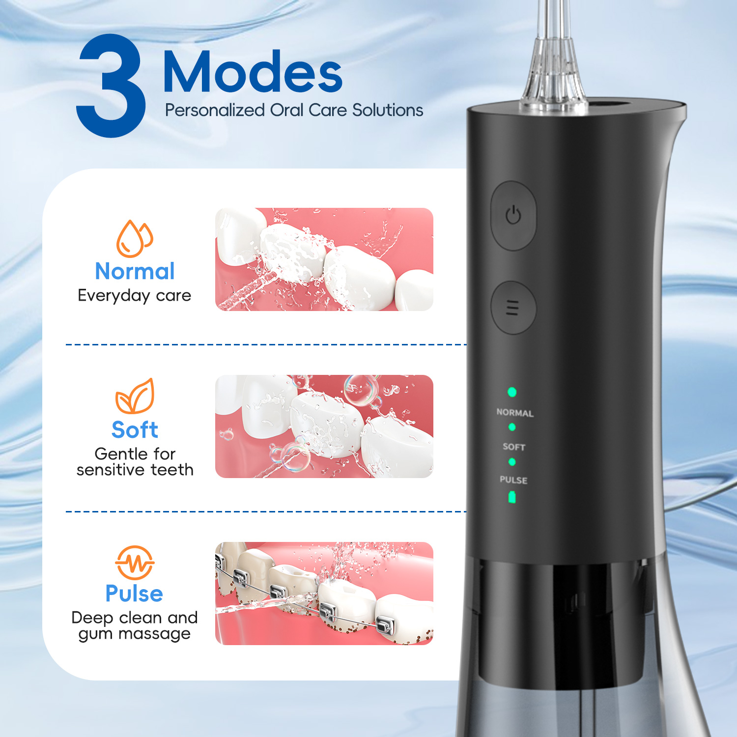 Alat Semprot Air dengan Sikat  - Electric Toothbrush Sonic ulasan dan harga