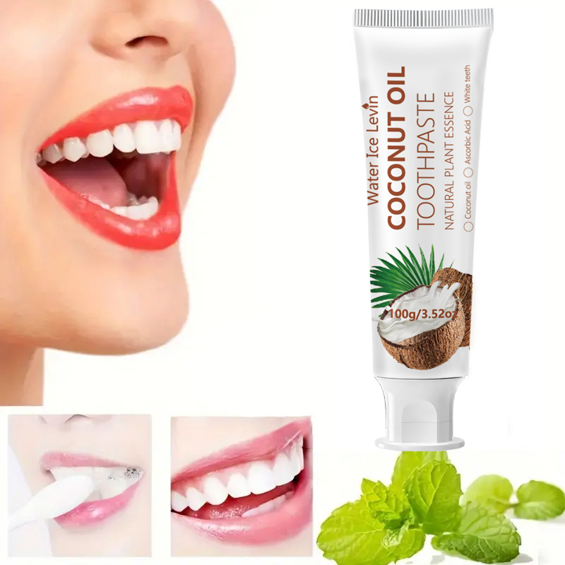 Pasta Gigi Minyak Kelapa 100g  - Teeth Whitening And Stain Removal ulasan dan harga