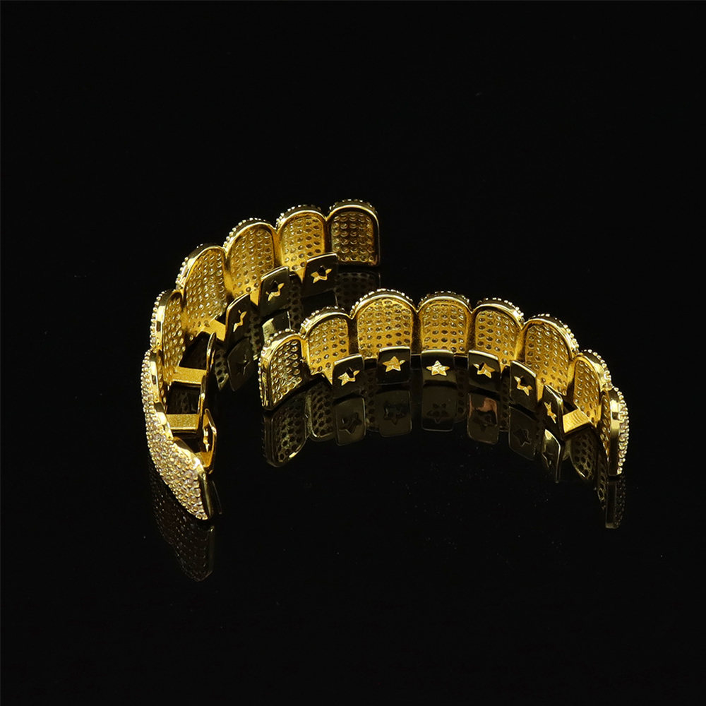 Gigi Emas Full Iced Out untuk  - Teeth Whitening Moulds ulasan dan harga