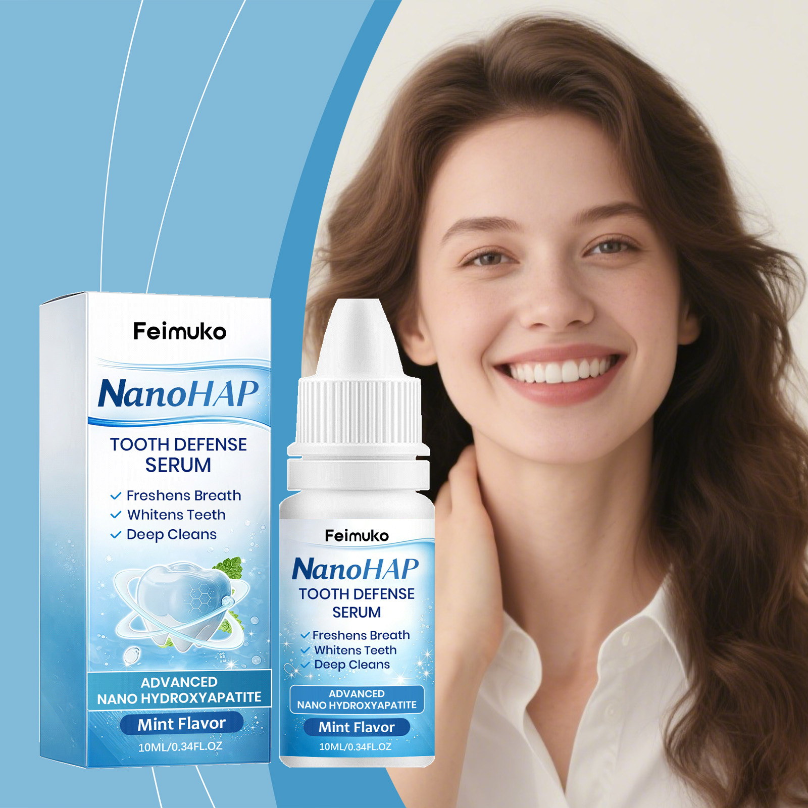 Feimuko Cairan Esens Perawatan - Enamel Repair Serum ulasan dan harga
